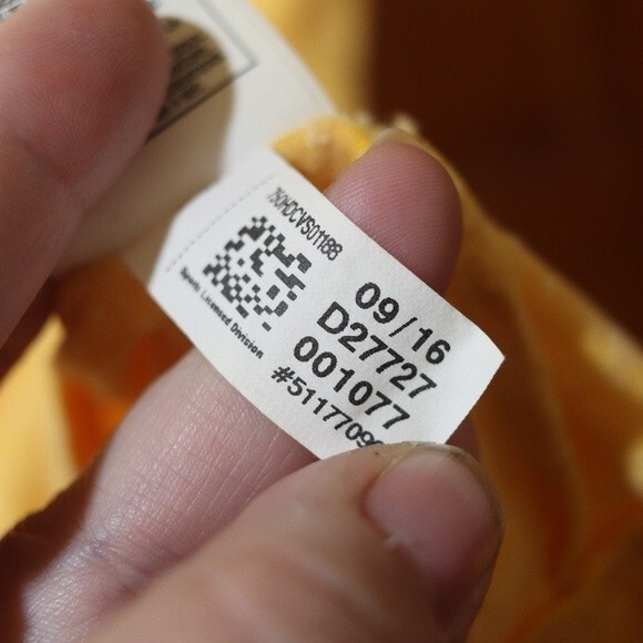 Adidas Yellow Spellout Tshirt Small - Picture 8 of 11